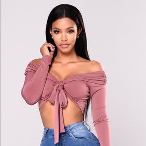 Fashion Nova - Jazmine Off Shoulder Top